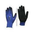 Breathable Foaming Latex Nylon Lining Work Glove